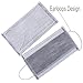 Zicome Disposable Earloop Face Mask, Set of 50, 4-Layer Filter Protection, Gray