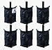 ABCCANOPY Premium Instant Shelters Weight Bags for Pop up Canopy, Outdoor Patio, Backyard - Set of 6-40lb Capacity per Bag