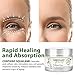 Organic Anti Aging Eye Cream: Moisturizing Under Eye Treatment Relieves Dark Circles and Puffiness. Natural Plant-Based Retinol and Moisturizers Firm Eyelids, Smooth Wrinkles, Minimize Eye Bags.