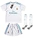 2017/2018 REAL MADRID #7 RONALDO KIDS HOME SOCCER JERSEY & SHORTS YOUTH SIZES