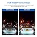 Dash Cam Dashboard Camera Recorder- 3 Full HD 1080P Car DVR Night Vision Camera Recorder for Cars Automobile Camera Dashboard with G-Sensor Motion Detection,WDR, Loop Recording (TF Card Not Included)