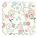 Lolli Living 4-Piece Baby Bedding Crib Set with Stella Pattern. Complete Set with Quilt, 2 Fitted Sheets, and Bed Skirt.