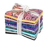 Lunn Studios Artisan Batiks Portofino 2 15 Fat Quarter Bundle Robert Kaufman Fabrics FQ-1087-15