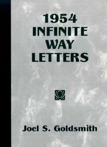 1954 Infinite Way Letters by Joel S. Goldsmith (Hardcover)