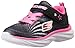 Skechers Kids girls Pepsters Colorbeam Sneaker , Black/White/Pink, 2 M US Little Kid