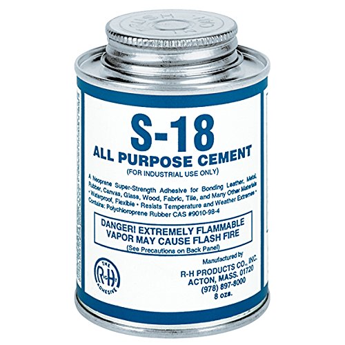 Weaver Leather S-18 All Purpose Cement Glue, Neutral, 8 oz