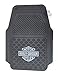 Harley-Davidson Silver Bar & Shield Trim-to Fit Front Floor Mats, Set of 2 P1703