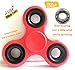 Fidget Spinner Toys Hand Spinner Stress Reducer Aluminum Alloy Bearing Anti Anxiety ADD, ADHD, Autism Adult Children Kids 360 Spinner Helps Focusing Fidget Toys EDC Focus Toy (Red)