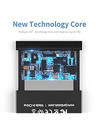 janbotek batería de repuesto para IP Kit de reparación con herramientas, calcomanía Nuevo 2915 mAh 0 ciclo batería Garantía de 24 meses, For iPhone 6S Plus