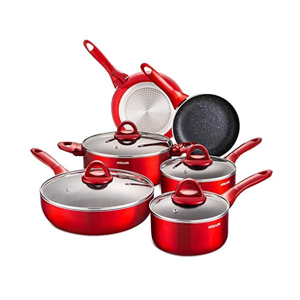 HITECLIFE-Induction-Pots-and-Pans-Sets-Nonstick-Cookware-Set-10-Pieces-Chemical-Free-Kitchen-Sets-Frying-Pan-Saucepan-Saute-Pan-Skillet HITECLIFE Induction Pots and Pans Sets, Nonstick Cookware Set 10 Pieces, Chemical-Free Kitchen Sets, Frying Pan, Saucepan, Saute Pan, Skillet