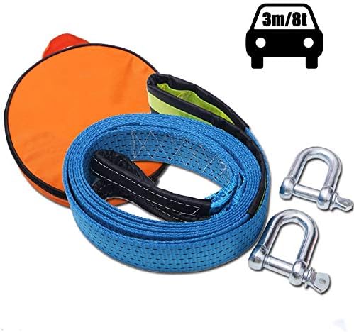 車用牽引ロープ 才夕口力 頑丈な牽引ロープ 4x4牽引ロープ 8トンの牽引ベルト 車 Suv 農業車両用 2つの安全フックと収納袋付き 3m 4m 5m 車用緊急対応用品 車用牽引ロープ 車用緊急対応セット 工具 Size 8t 3m Tarunniketanpublicschool Com