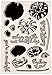 Hero Arts CM144 Clear Stamps, Color Layering Poppy
