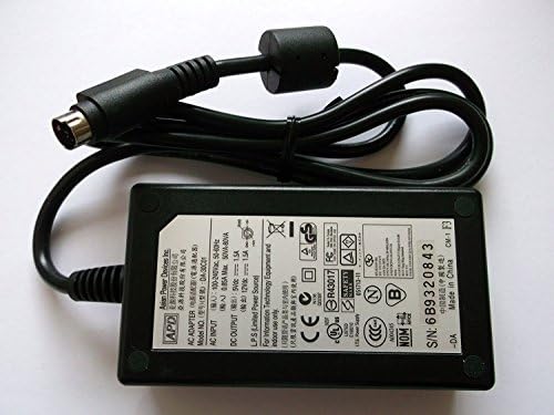 GENUINE Lite-on DA-30C01 AC POWER ADAPTER 5V 1.5A ----- 12V 1.5A 5 PIN DIN CONNECTION