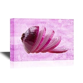 Fresh Onion Cut into Slices