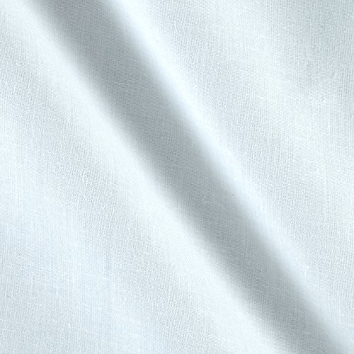 Ben Textiles 118" Poly Cotton Sheeting White Fabric by The Yard, Bleached