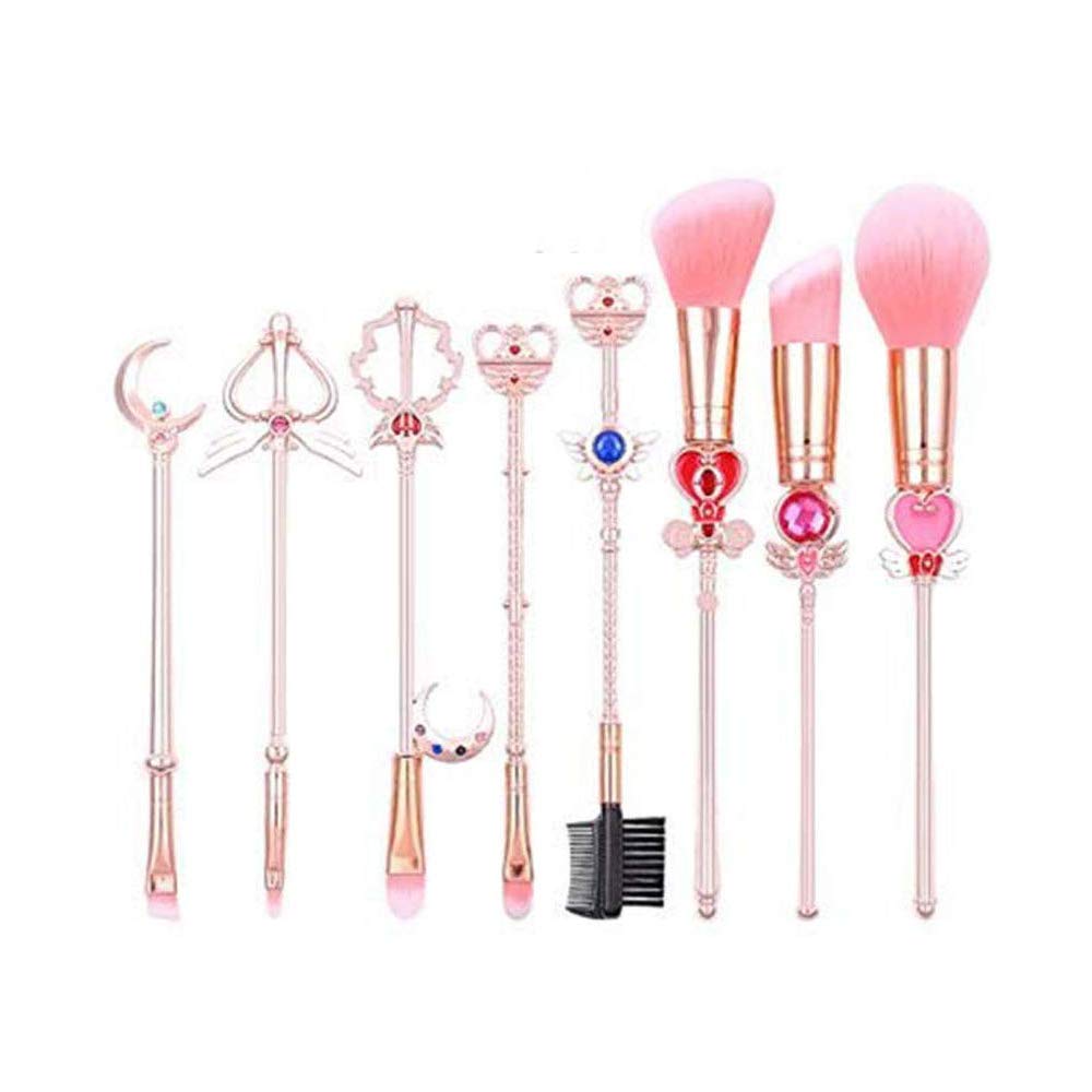 Mua 8本セット 化粧筆 繊維毛 化粧ブラシセット アイブラシセットメイクブラシ セーラームーン 化粧筆 セーラームーン Tren Amazon Nhật Chinh Hang 21 Fado