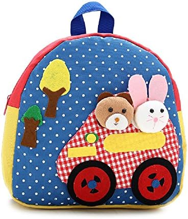 Kids Backpack Bunny Baby Boys Girls Toddler Backpack for Preschool,Blue