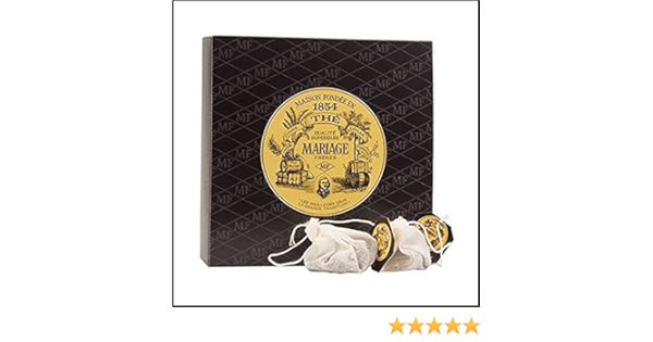 Amazon Com Mariage Freres Orange Pekoe Ceylan Tb307 30 Muslin Tea Sachet Bags Grocery Gourmet Food