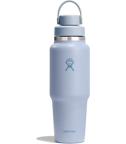 Amazon.com : Hydro Flask Water Bottle - Insulated Stainless Steel - Wide  Mouth Chug Lid, Non Spill, Leakproof in 32 Oz Aloe Green : Sports & Outdoors