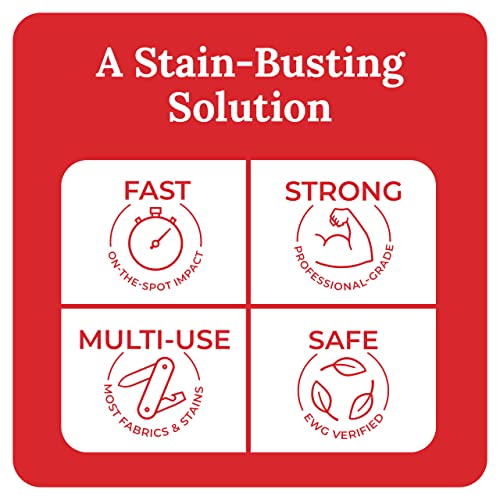 EMERGENCY STAIN Remover Spray 25 Wipes Couch Stain Remover for Clothes, Fabric, Silk, Linen