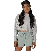 Easton Women's Jen Schro Cropped Softball Crew Sweatshirt Grey S