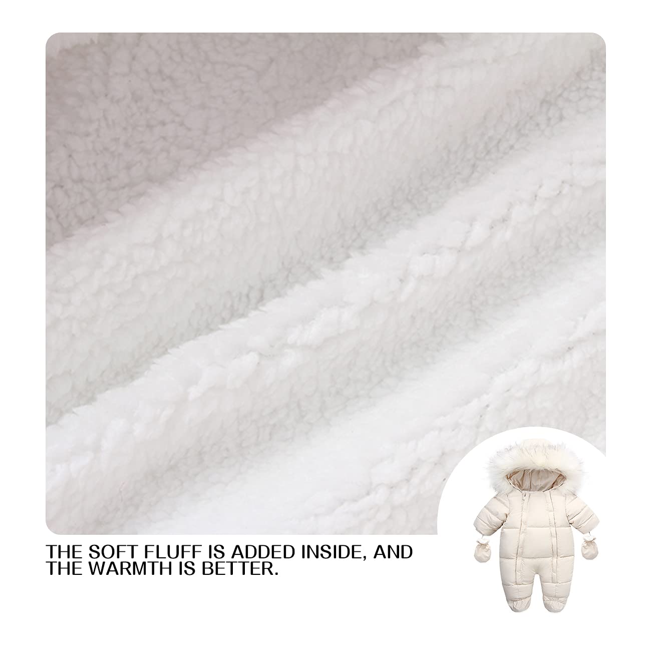 Tumaron Baby Girl Winter Snowsuit Toddler Jacket Clothes For Boy Infant Jumpsuit Hoodied