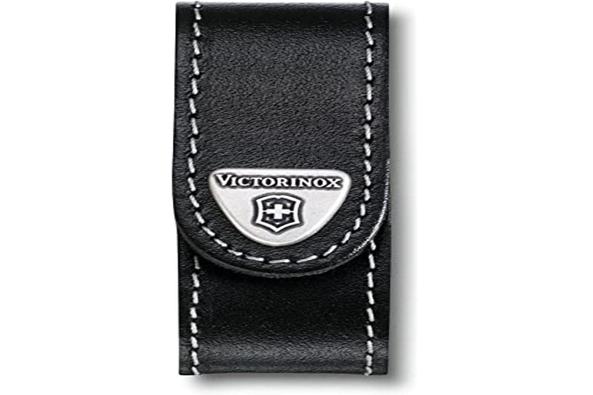 Victorinox 4.0519 Belt Pouch Leather, Black