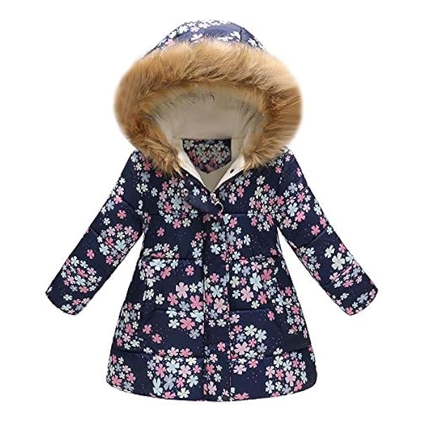 Manteau Coupe Vent A Capuche Pour Bebe Garcon Bebe Fille Garcon Papillon Floral Hiver Veste Chaude