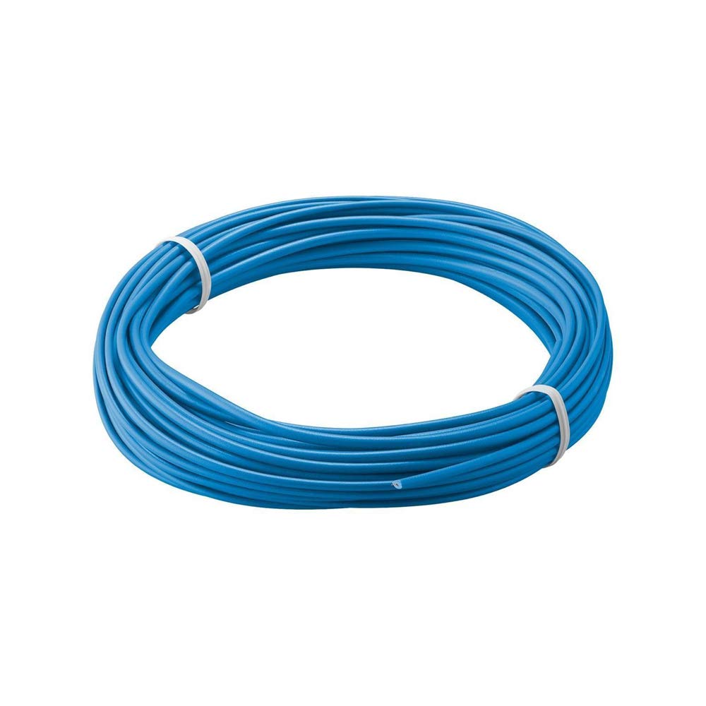 Goobay 55039 Insulated Copper Wire, Blue, 1.1 mm Diameter, 10 m Cable Length