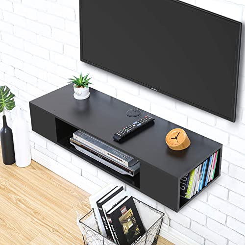 FITUEYES Floating TV Stand Shelf, Wall Mounted Entertainment Center Media Console Component