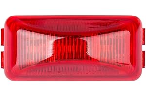 Lumitronics RV Mini Thin Line 37 Series Sealed LED Marker/Clearance Light (Red)