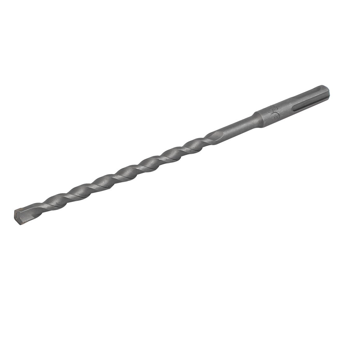 Sourcingmap 8mm Tip 200mm Long Chrome Steel Round Shank Masonry Hammer Drill Bit