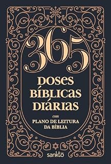 Livro 365 Doses Bíblicas Diárias Ornamentos: Com plano de leitura da Bíblia