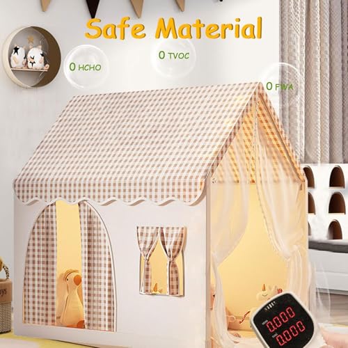 Kids Tent, Princess Tent, Kids Play Cloth, Princess Castle Tent, Indoor and Outdoor Playhouse, Tent for Boys Girls