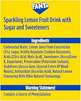 Fanta Lemon 8 x 330ml Official Beetle juice Packaging may vary view 3