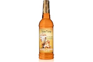 JORDAN'S SKINNY SYRUPS Jordans Skinny Syrups Jordan Skinny Syrup Sugar Free Salted Caramel,one 25.4 ounce bottle