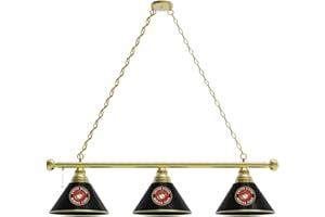 HBS U.S. Marines 3 Shade Billiard Light by The Holland Bar Stool Co.