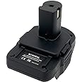 QINIZX Battery Adapter for Makita 18V Lithium Battery to Ryobi 18V One+ Lithium-Ion Cordless Tool, Convert Makita 18V Battery BL1860B BL1850B BL1840 BL1830B BL1815 to Ryobi 18V Battery P102 P108