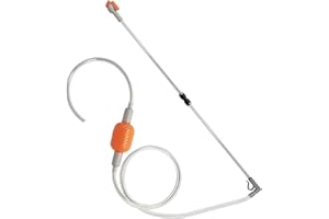 Bubble Magus M-Beans Aquarium Cleaning Kit 10 Gallon Gravel Vacuum & Water Changer Siphon, Long Hose Brush Pad, Ideal for 5-10 Gallon Tanks, Fish Tank Accessories Gravel Vacuum for Aquarium Kit