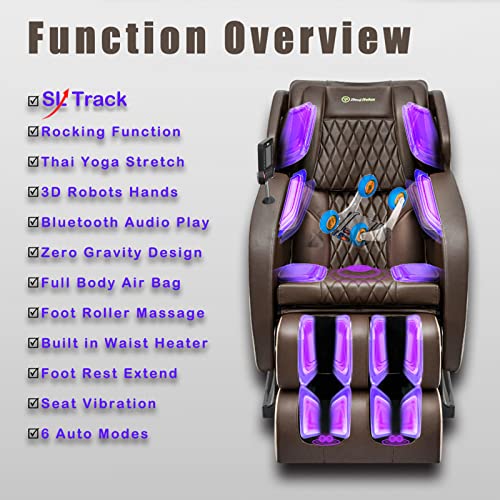 Real Relax 2022 Updated Massage Chair, Full Body Zero Gravity Shiatsu