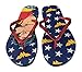 Bioworld DC Comics Wonder Woman Glitter Flip Flops Medium (7-8) Blue
