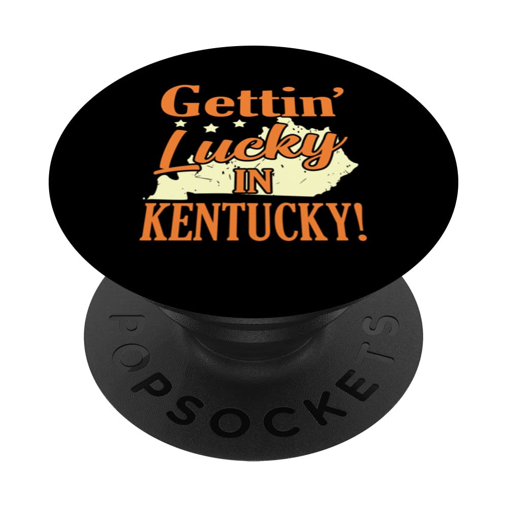 Gettin' Lucky In Kentucky PopSockets Swappable PopGrip
