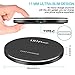 UGpine Type C Wireless Charger,Qi Wireless Charging Pad Fast Charge for Samsung Galaxy Note 8 S8 S8 Plus S7 S7 Edge Note 5 S6 Edge Plus and Standard Charge for Apple iPhone X/8/8 Plus