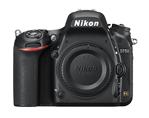 Nikon D750 FX-format Digital SLR Camera Body (International Model) No Warranty