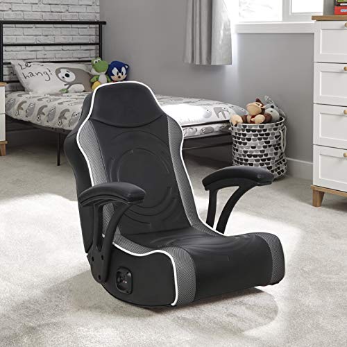 X Rocker I Emerald Floor Rocker Gaming Chair I 2.0 Wired Audio System