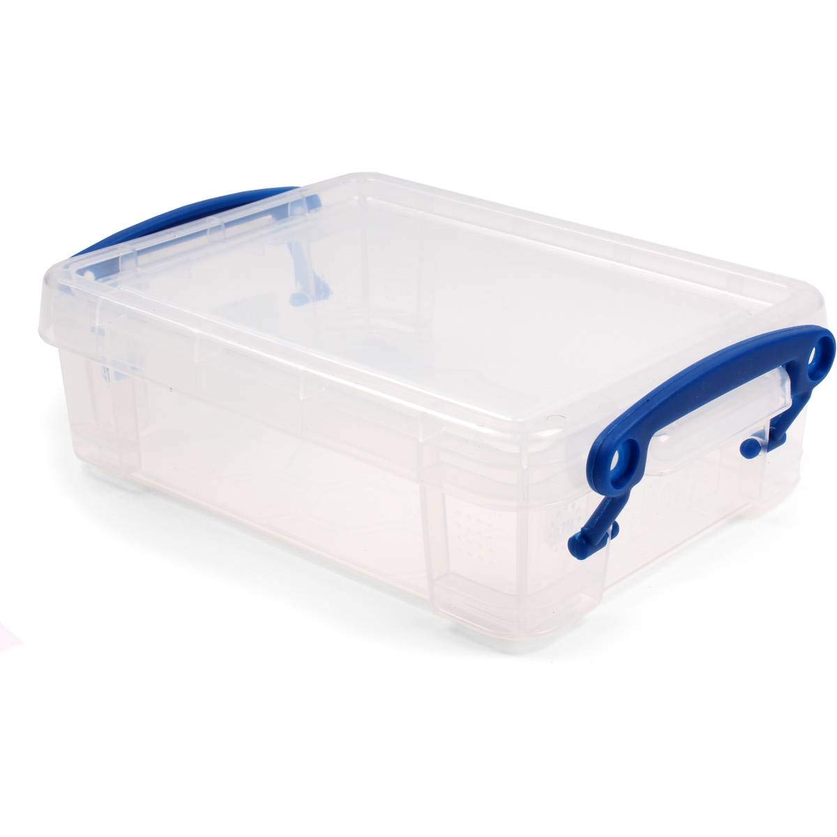 Really Useful Boxes 0.75 Litre Rectangle Really Useful Box Clear