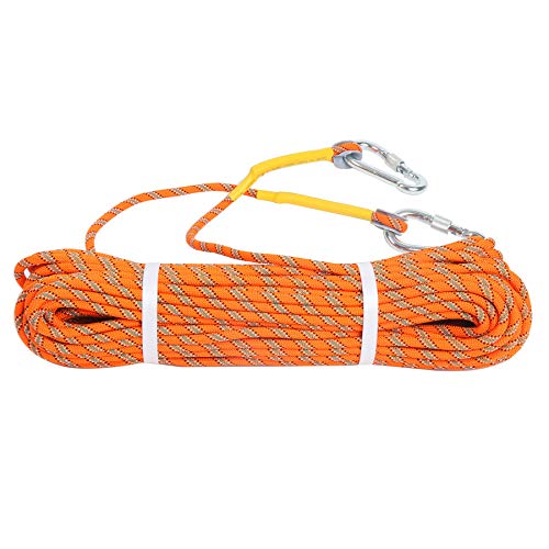 YaeGarden Outdoor Climbing Rope 30M (98ft) Rock Climbing Rope 8MM Diameter Escape Rope Climbing Equipment Fire Rescue Parachute Rope - Thumbnail 4