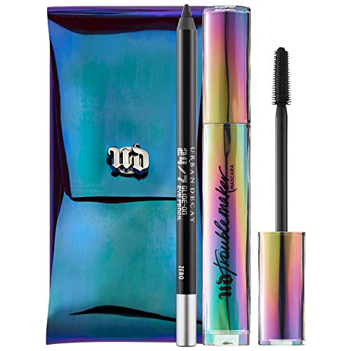 Best UD Urban Full Size Duo Set: Troublemaker Mascara and 24/7 Zero Eye Pencil + Travel Pouch deal