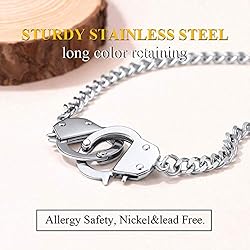 FindChic Customized Handcuff Necklace for Women