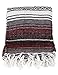 Canyon Creek Mexican Style Falsa Yoga Blanket (Burgundy)